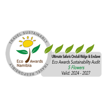 Eco Awards Namibia - 5 Flowers - Onduli Ridge