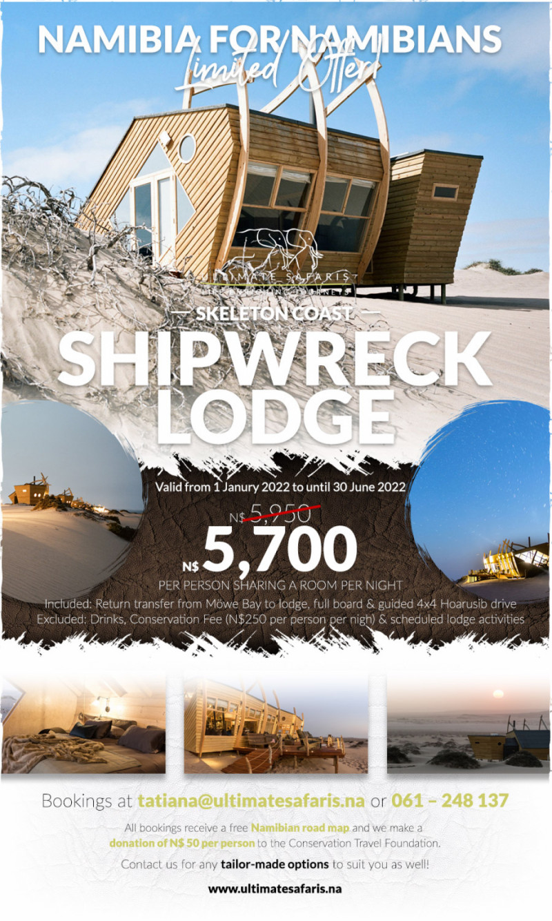 Skeleton Coast - Shipwreck Lodge - 2022 Local Special